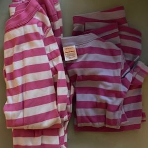 2 Hanna Andersson pajamas (one short one long sleeve)